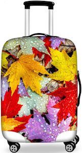 Fall Leaves Suitcase Cover