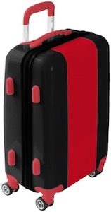 Red And Black Suitcase