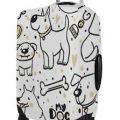 Many Dogs Suitcase Cover