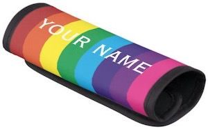 Personalized Rainbow Handle Wrap