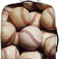 Baseballs Suitcase Cover