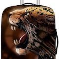 Cheetah Loosing Its Spots Suitcase Cover
