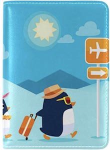 Traveling Penguins Passport Cover