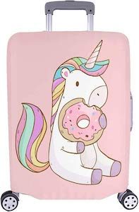 Donut And Unicorn Suitcase Cover