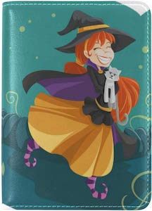 Cute Witch Passport Cover