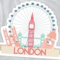 London Scenes Sticker