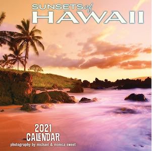 2021 Sunsets Of Hawaii Wall Calendar