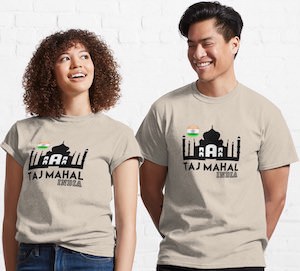Taj Mahal India T-Shirt